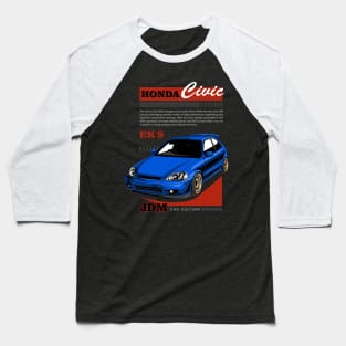 EK9 Lover Baseball T-Shirt